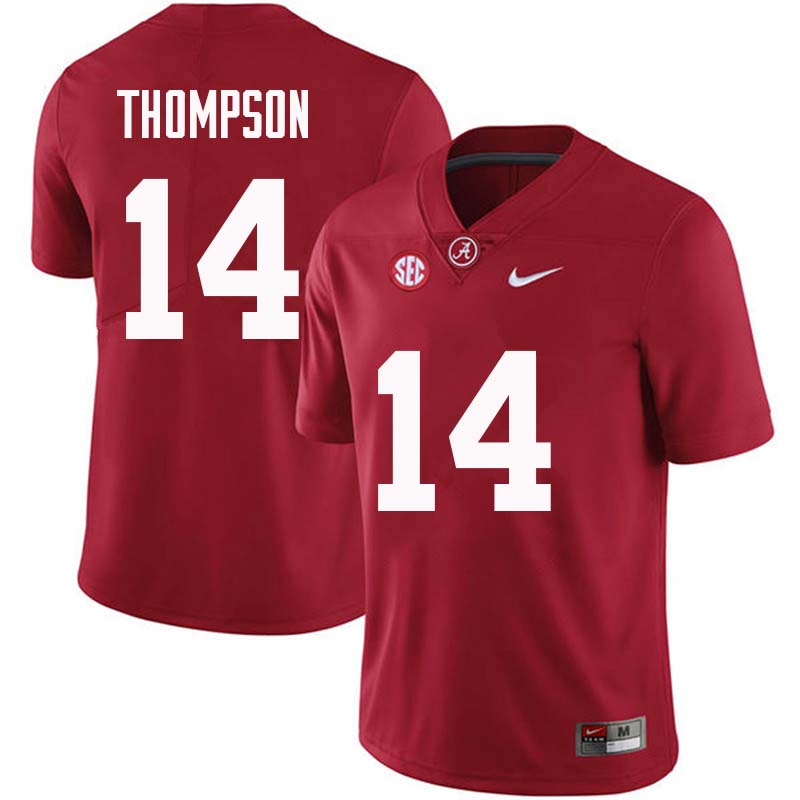 Men #14 Deionte Thompson Alabama Crimson Tide College Football Jerseys Sale-Crimson